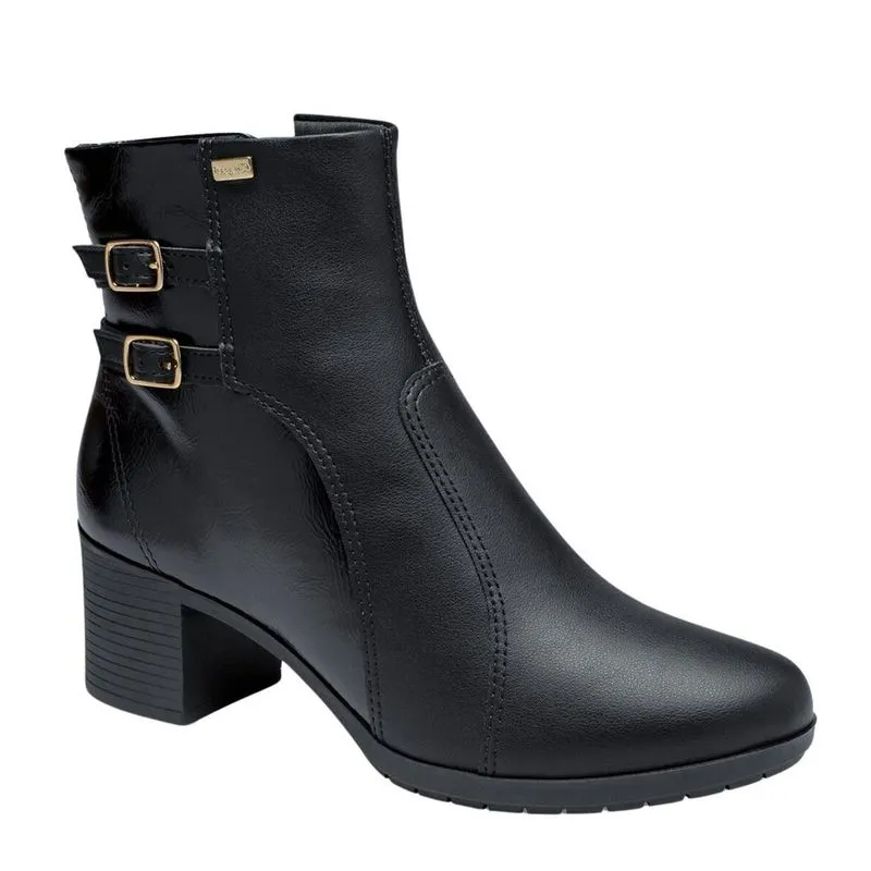 Bota Cano Curto Salto Bloco Médio Original Campesi L9226