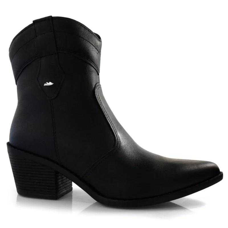 Bota Texana de Couro Feminina Dakota Preto DA062 38