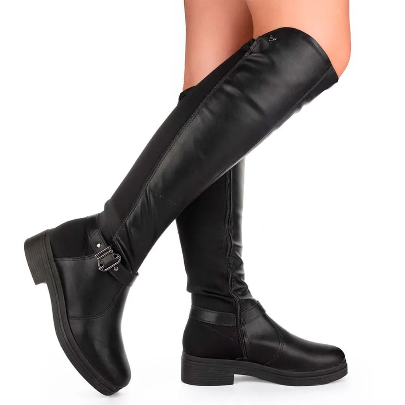 Bota Montaria Feminina Mississipi Preto MA711 34