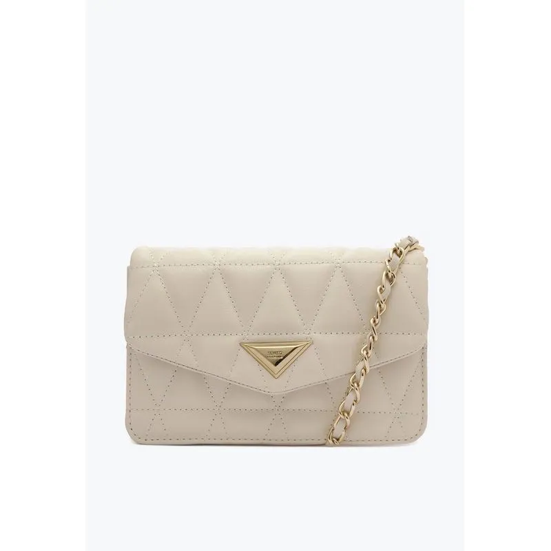 Bolsa pequena tiracolo 944 matelassê branca S 50018 1206 0022 schutz