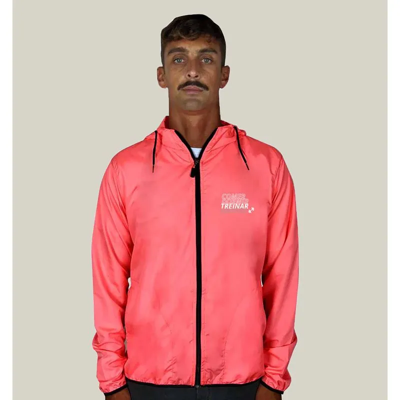 Jaqueta Corta Vento Academia Masculina Wss Gym Rotina