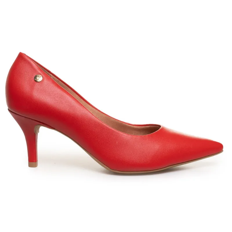Sapato Scarpin Bico Fino Vizzano Vermelho Feminino 36
