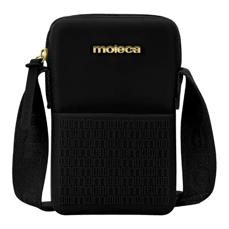 Bolsa Tiracolo Feminina Moleca Preto 50031.1.25654 UNICO