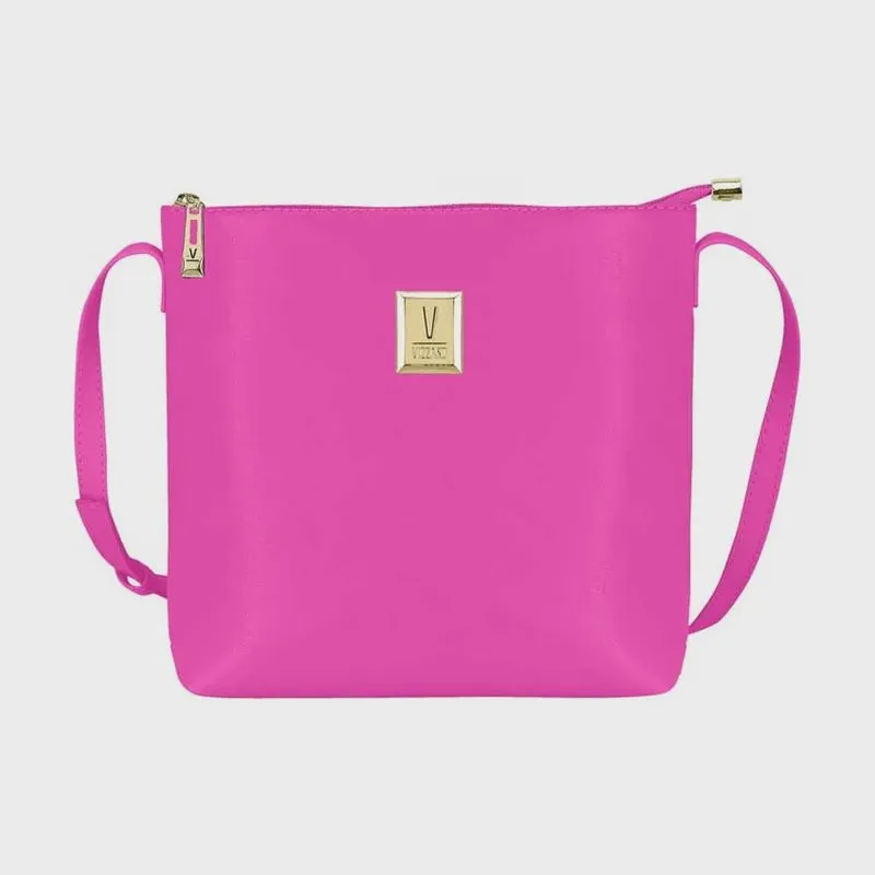 Bolsa Feminina Crossbody Pink Neon Vizzano 10000.5