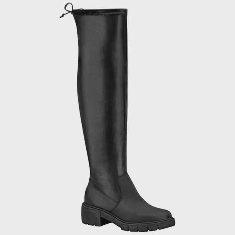 Bota Feminina Over the Knee Tratorada Preto Beira Rio 9077.206