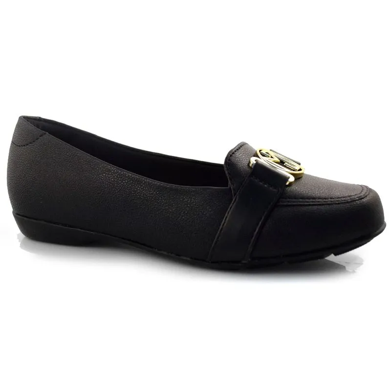 Mocassim Feminino Modare Preto 7016.494.22197 36