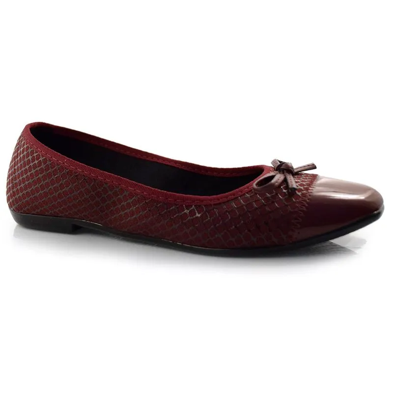 Sapatilha Feminina Moleca Vermelho 5729.110.25690 34