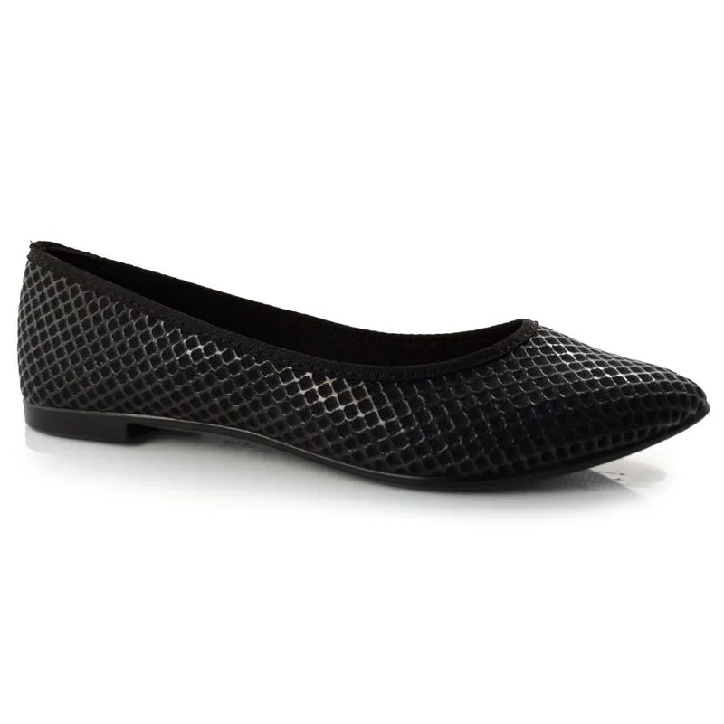 Sapatilha Feminina de Bico Fino Moleca Preto 5727.100.25659 33