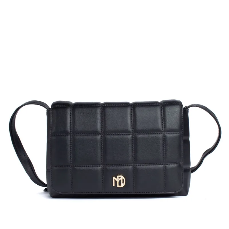 Bolsa Feminina Modare Transversal Matelassê Pequena Preto - U