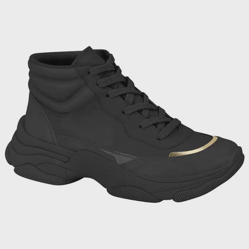 Tênis Boot Adventure Tratorado Preto Beira Rio 4295.108
