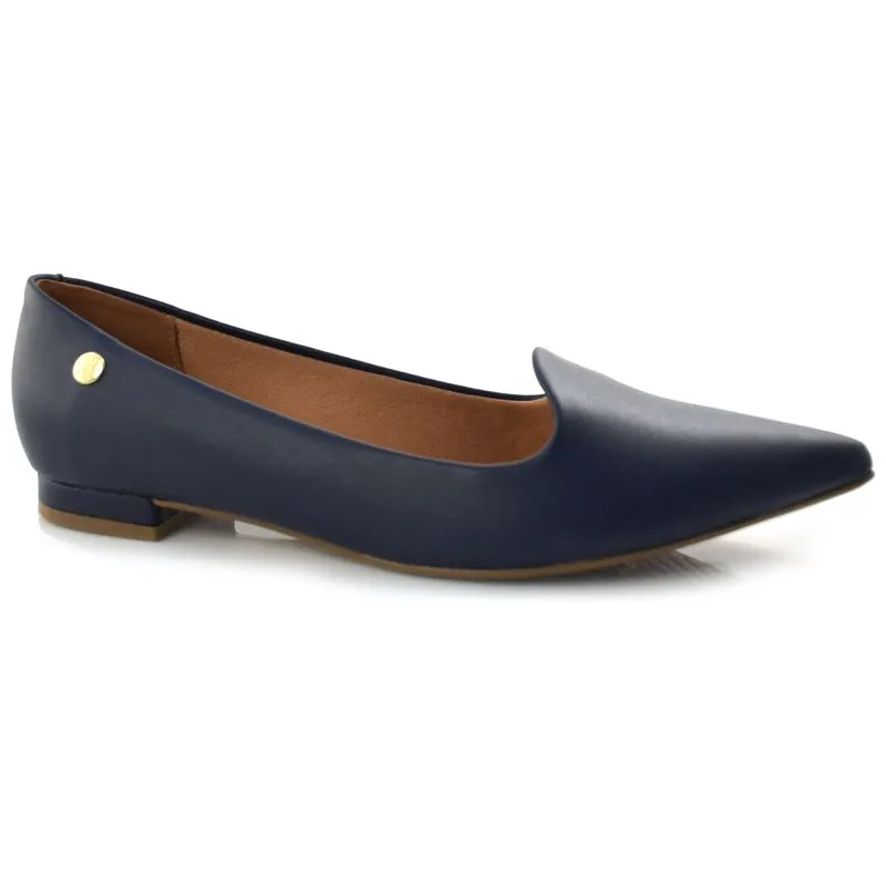 Sapatilha de Bico Fino Feminina Vizzano Azul 1206261-7286 36