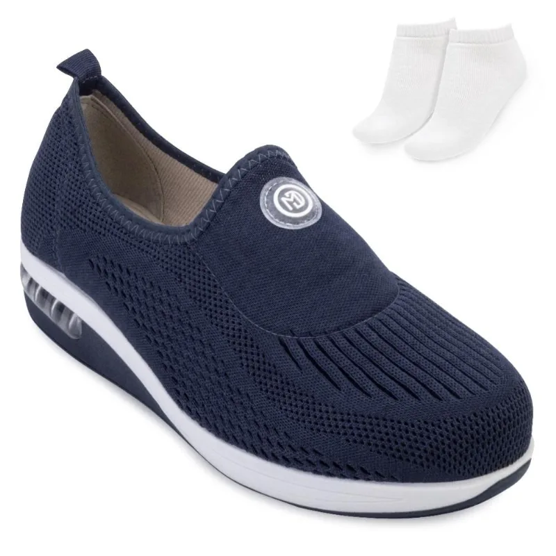 Tênis Slip On Modare e Meia MD24-73202 36 / Marinho/Branco