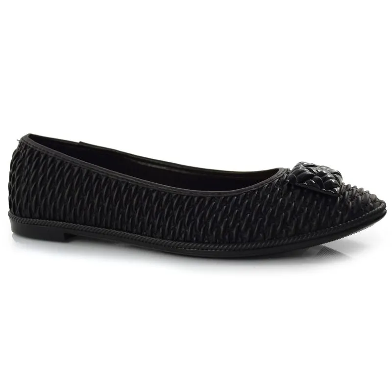 Sapatilha Feminina Moleca Preto 5754.206.25695 38
