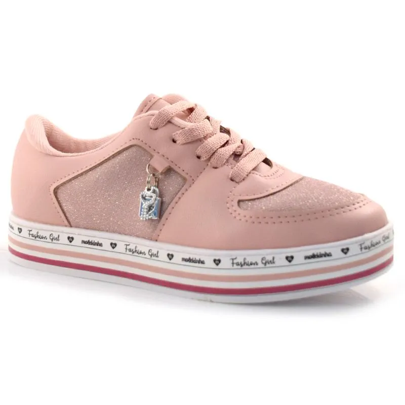 Tênis Infantil Molekinha do 26 ao 34 Rosa 2520.1907.24366 28