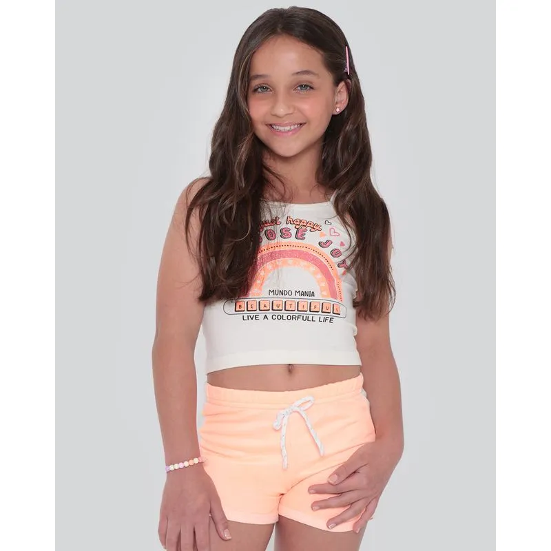 Conjunto Infantil Neon Off White 4