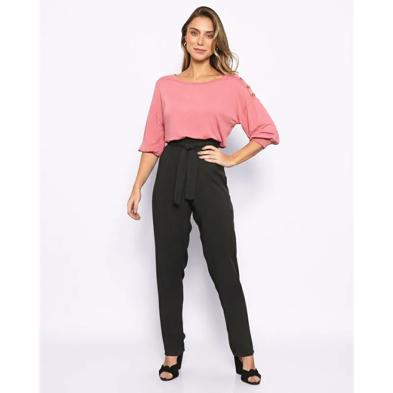 Calça Feminina Lisa Clochard Preta 18262000018136UN