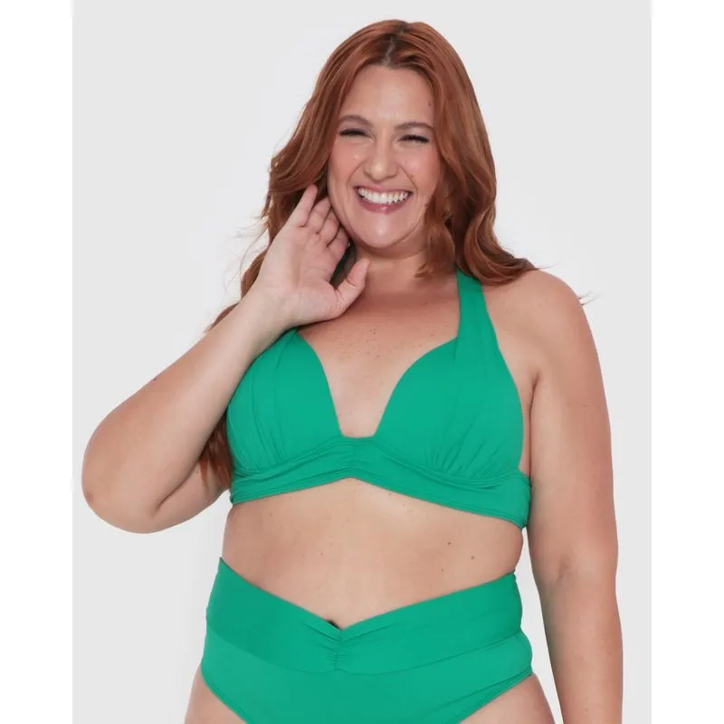 Biquíni Plus Size Top Bojo Verde 48