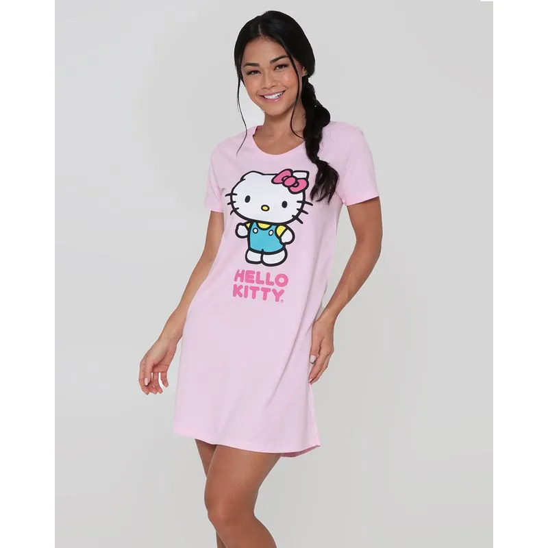 Camisola Feminina Estampa Hello Kitty Rosa P