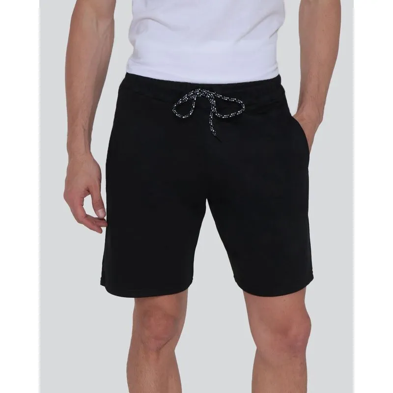 Bermuda Masculina Moletinho Preta G