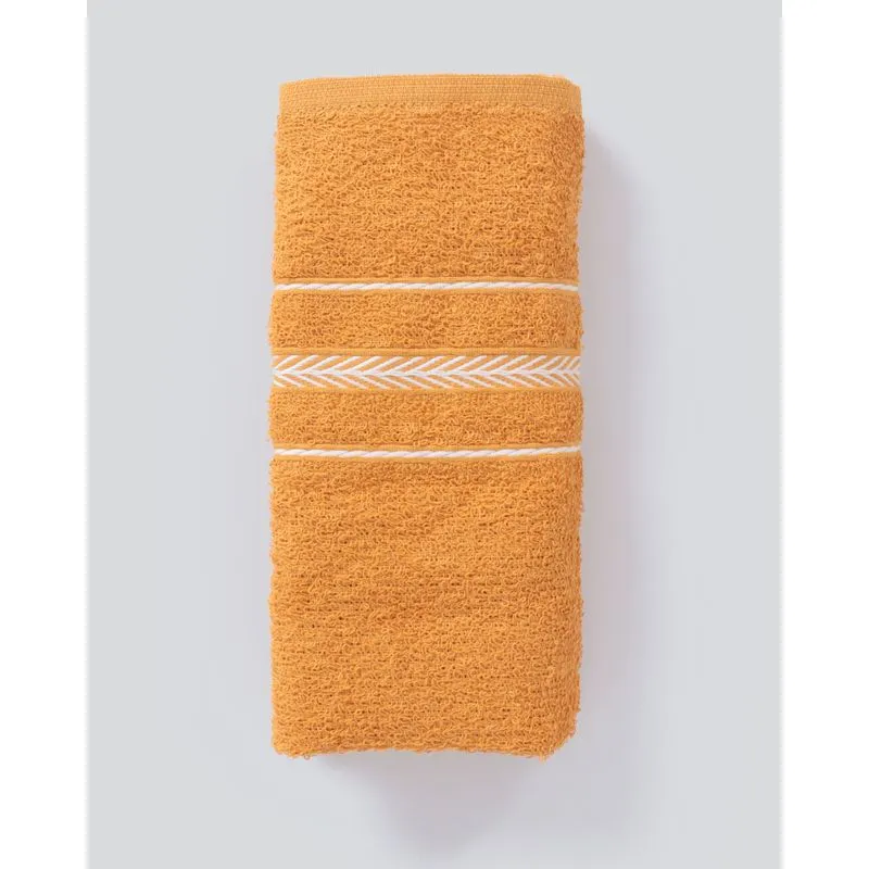Toalha Rosto Escala 40cm x 65cm Teka Amarela UN