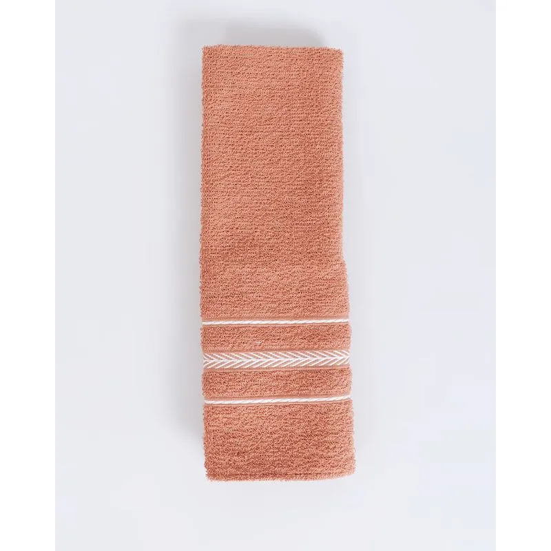 Toalha de Rosto Teka 40cmx65cm Escala Laranja UN