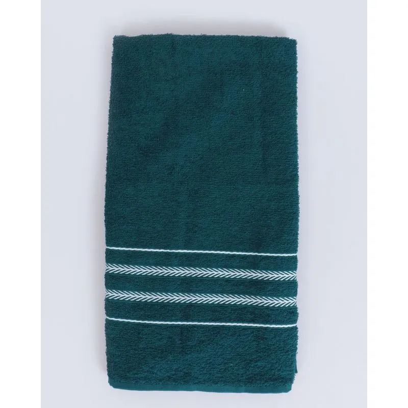 Toalha Banho Escala 65cmx130cm Teka Verde Escuro UN