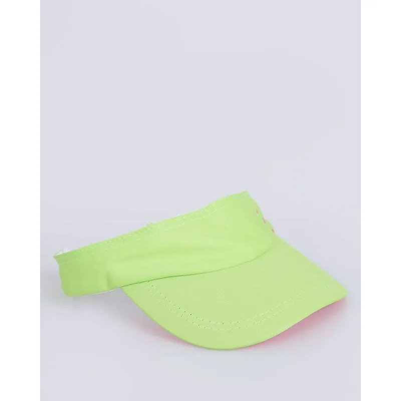 Viseira Feminina Neon Verde UN
