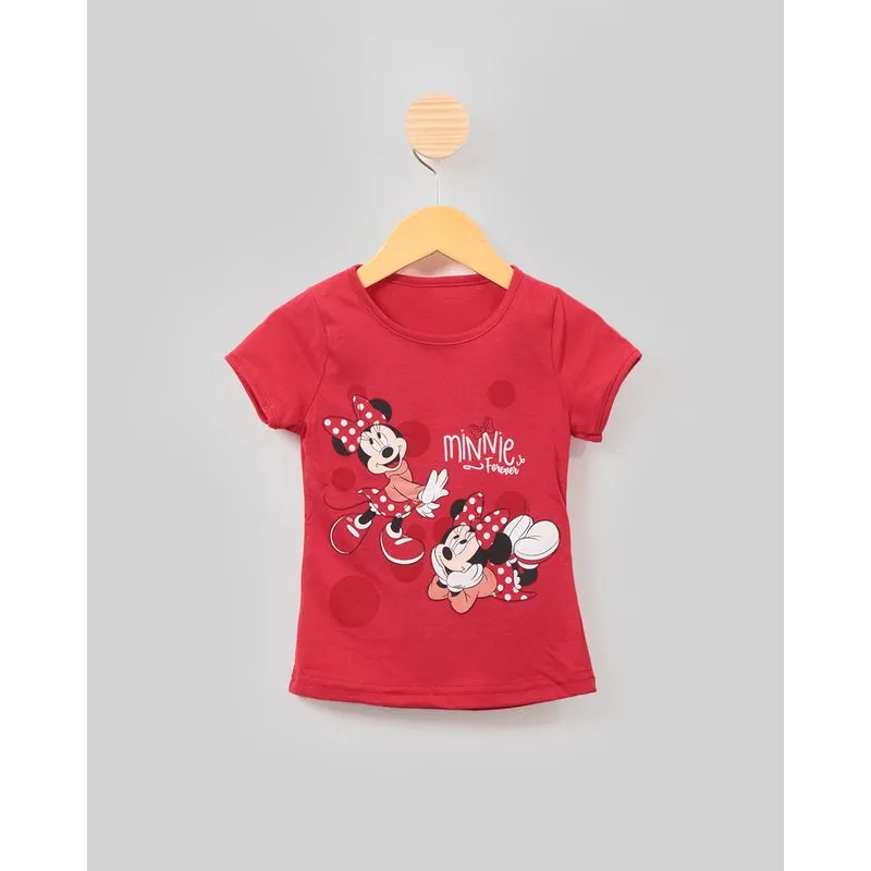 Blusa Bebê Mickey Disney Vermelha 1