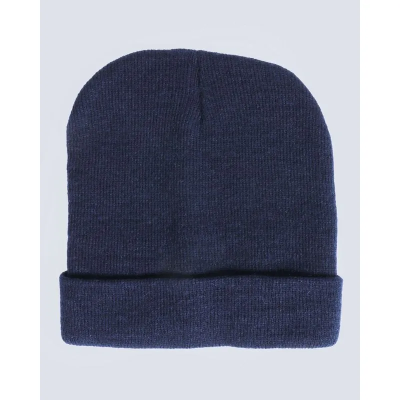 Gorro Básico Masculino Tricô Marinho UN