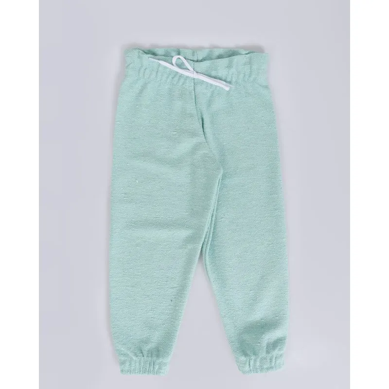 Calça Bebê Jogger Verde Claro 2