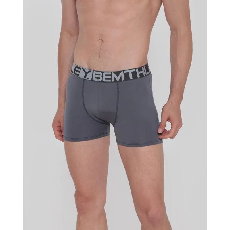Cueca Masculina Boxer Cinza P