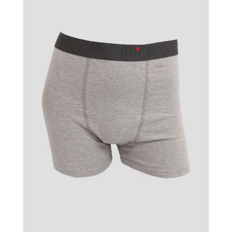 Cueca Masculina Boxer D'uomo Algodão Cinza GG