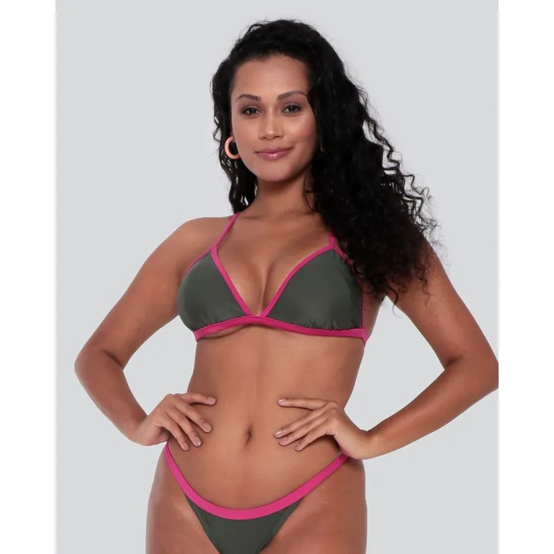 Biquíni Top Feminino Bojo Removível Verde M