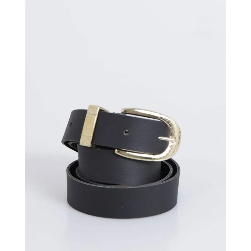 Cinto Feminino Casual Fino Preto M