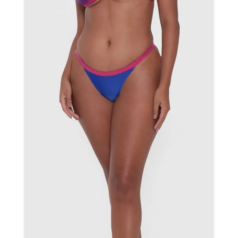 Biquíni Calcinha Feminina String Fio Dental Azul G