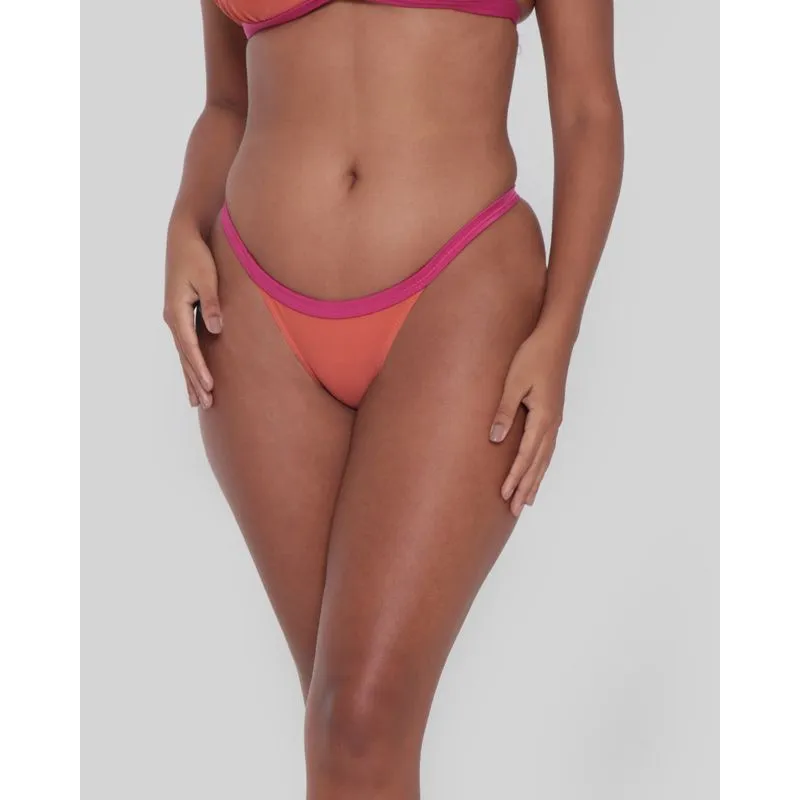 Biquíni Calcinha Feminina String Fio Dental Terracota G