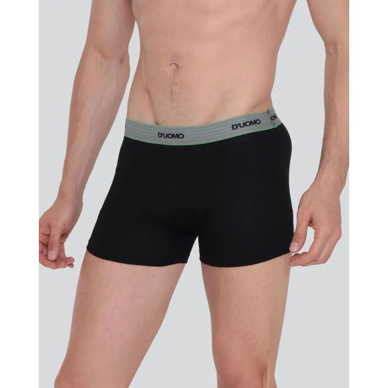 Cueca Masculina Boxer Algodão D'uomo Preta GG