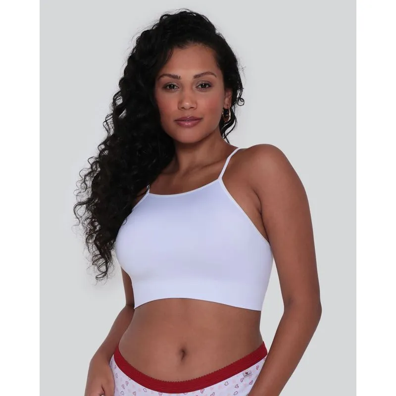 Top Feminino DelRio Sem Bojo Branco G