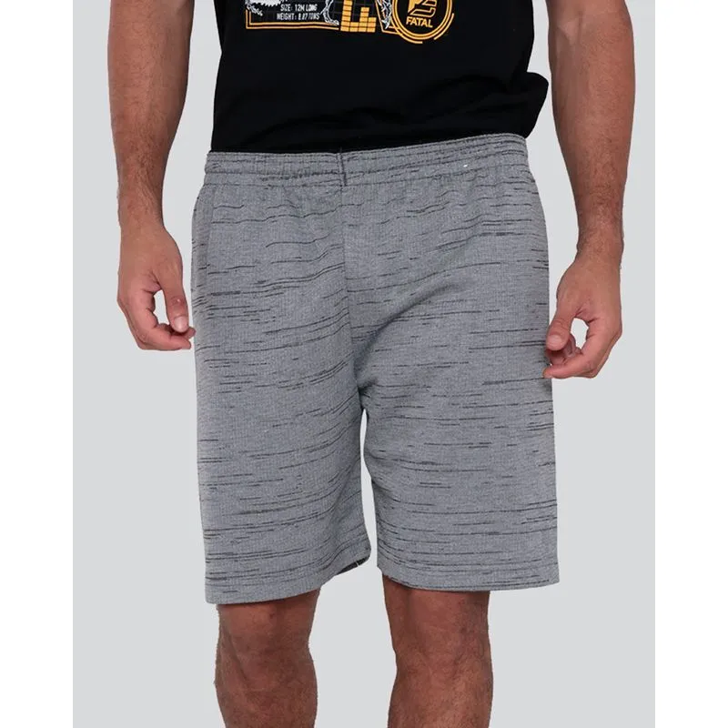 Bermuda Moletinho Masculina Bolso Preta M