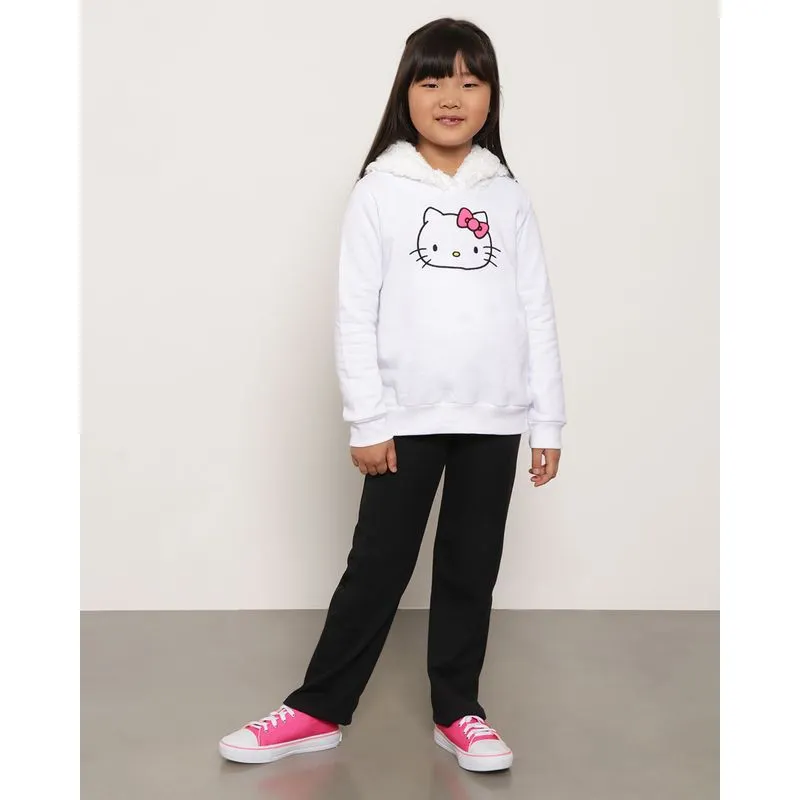 Calça Infantil Clochard Malha Crepe Preta 8