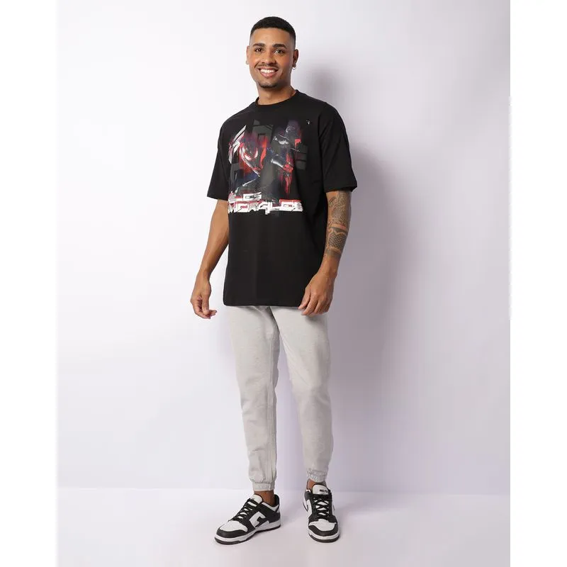 Calça Sarja Masculina Jogger Com Bolsos Cinza GG