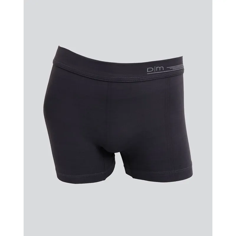 Cueca Masculina Boxer Microfibra Cinza G