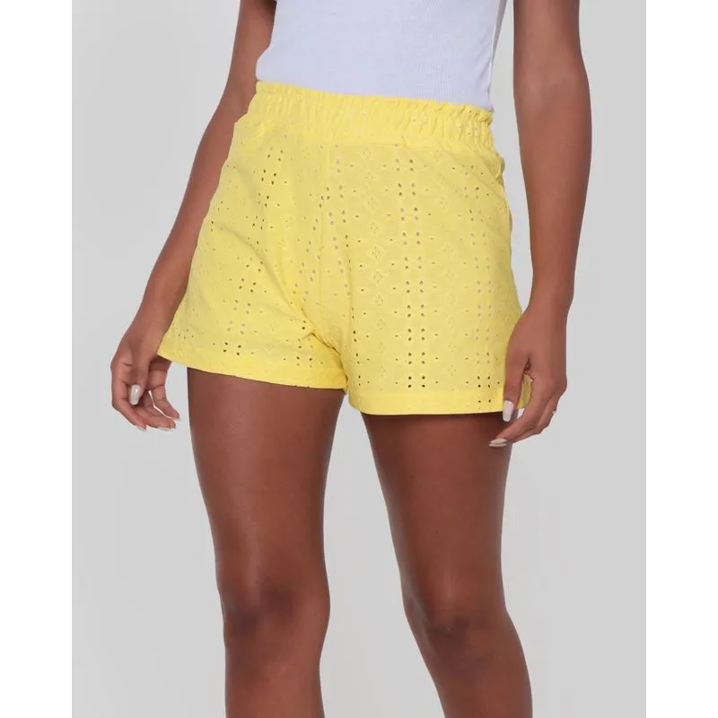 Short Laise Feminino Amarelo P