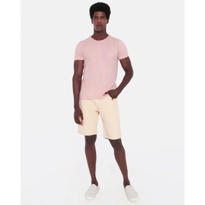 Bermuda Sarja Masculina Bege Claro 36
