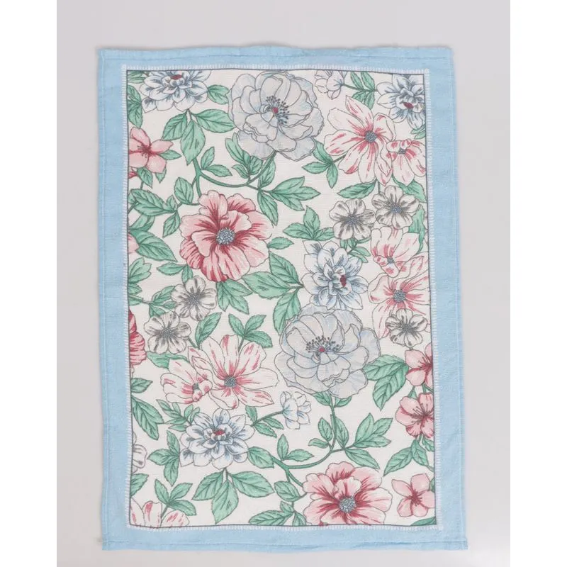 Pano de Copa 45cmx65cm Estampas Azul UN