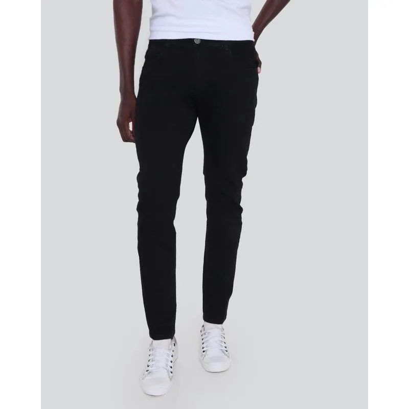 Calça Jeans Masculina Skinny Gangster Preta 42
