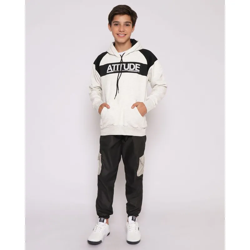 Calça Juvenil Jogger Bolso Cargo Preta 16