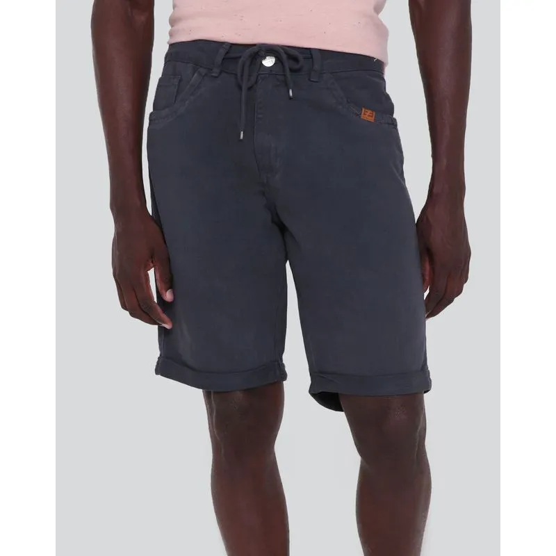 Bermuda Sarja Masculina Cinza 42