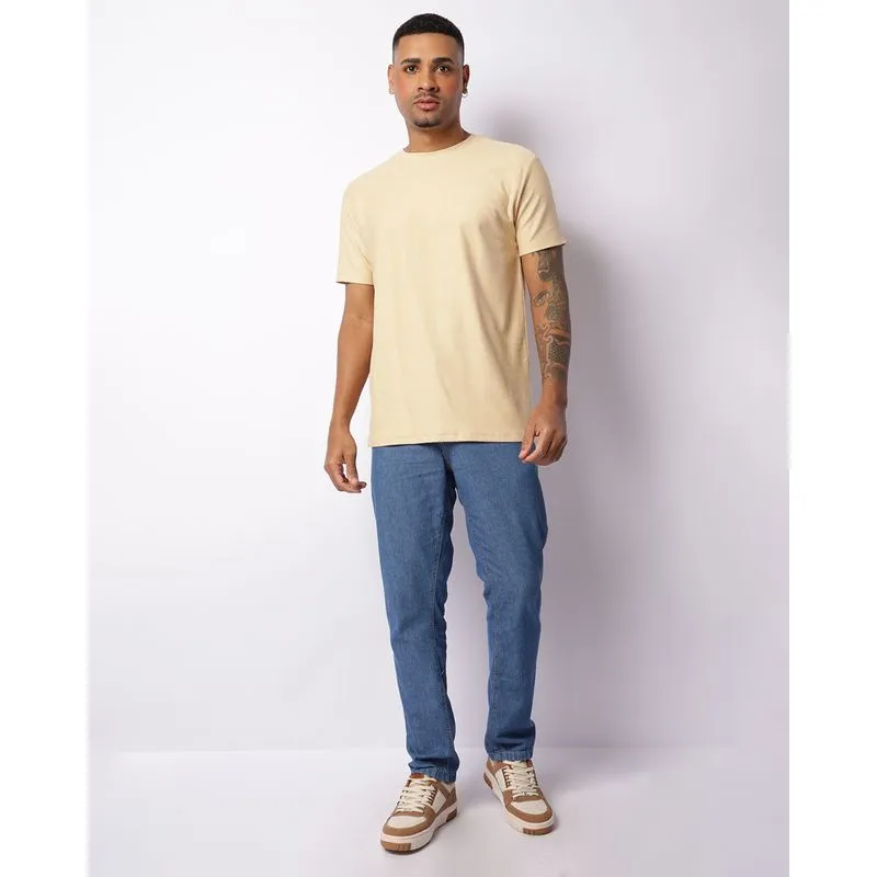 Calça Jeans Masculina Reta Azul 44