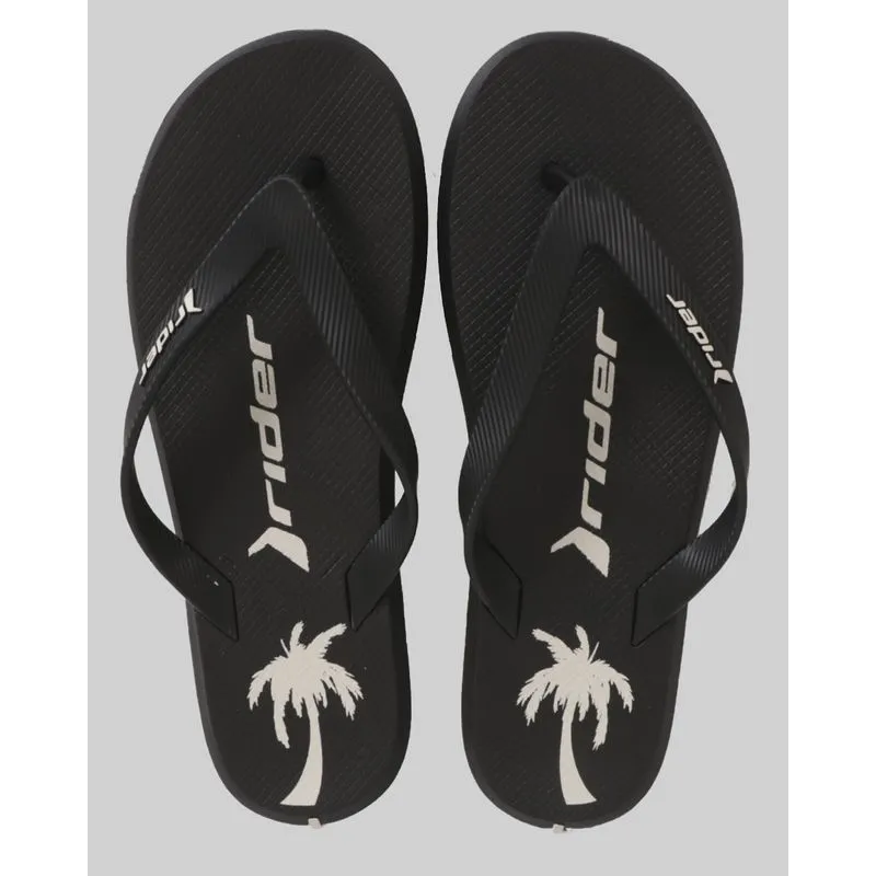Chinelo Rider Masculino Estampa Preto 42